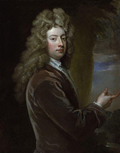 William Congreve oil painting by Sir Godfrey Kneller, Bt Sweden oil painting art